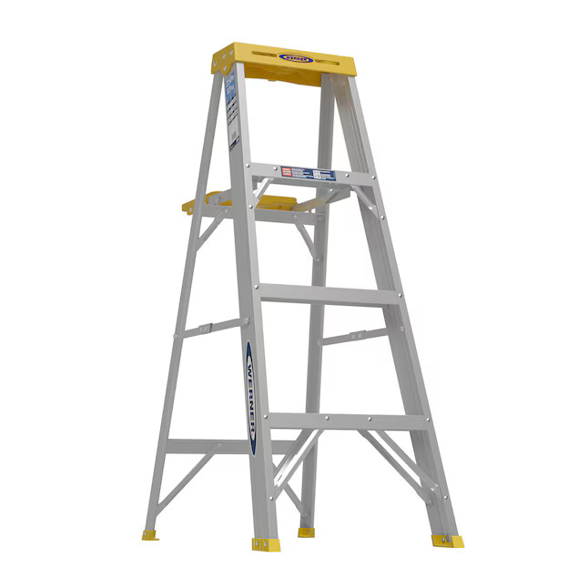 Werner 300 4-ft Aluminum Type 1-250-lb Load Capacity Step Ladder | Lowe's