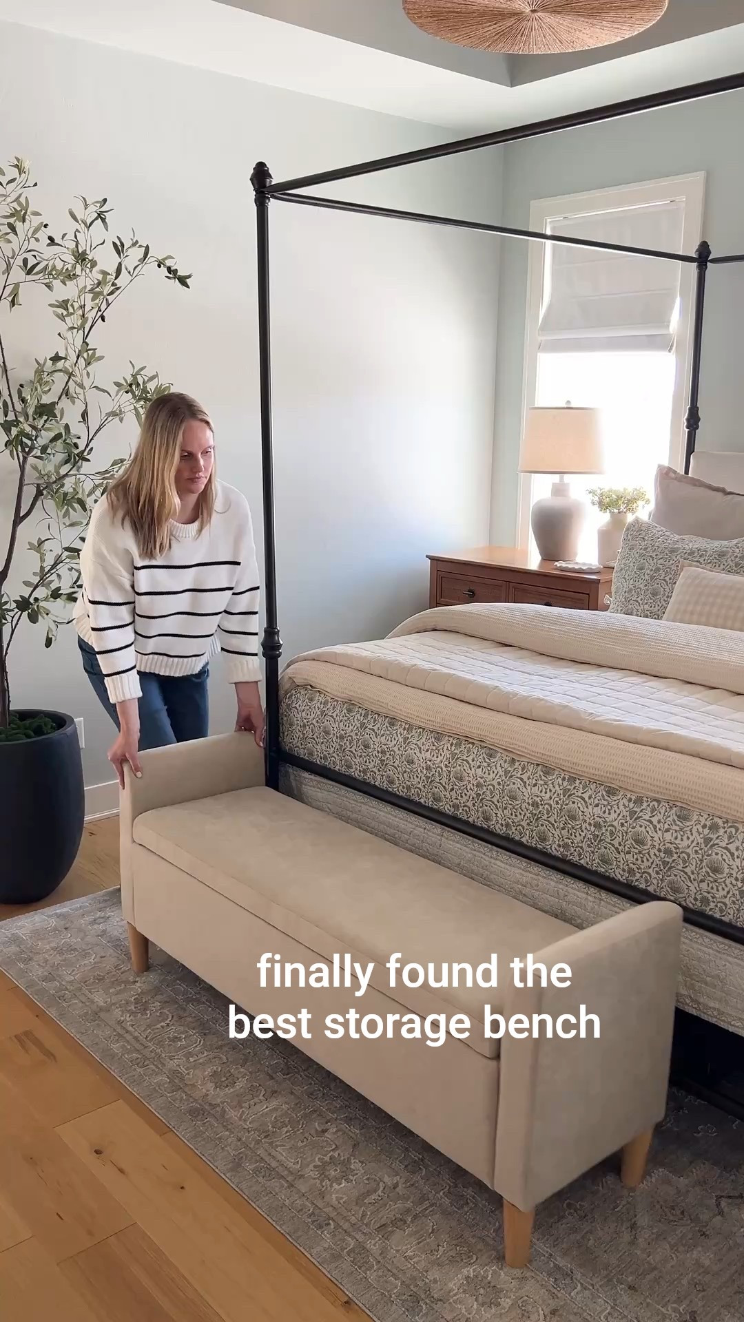 New bedroom end of the bed bench! Also linked all my new bedding, rug (you can use code: REMI), & decor! 

#LTKWatchNow #LTKStyleTip #LTKHome
