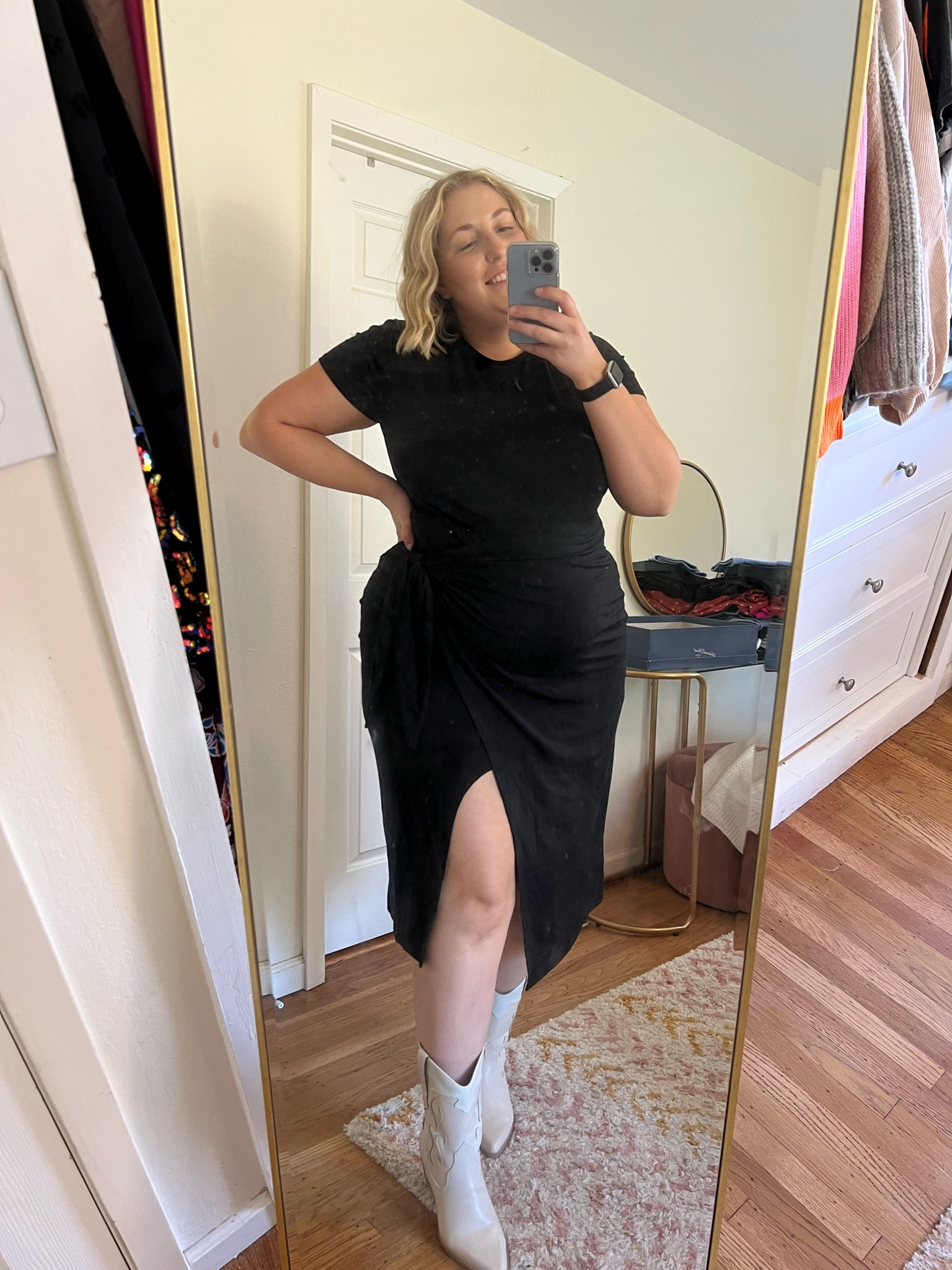 This full outfit is on sale at Target today!😍 Wearing XL in the dress! 

#LTKsalealert #LTKcurves #LTKmidsize