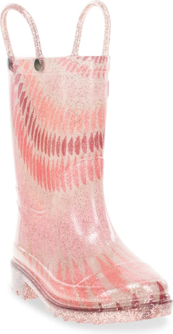 Western Chief Tie Dye Lighted Waterproof Rain Boot | Nordstrom | Nordstrom