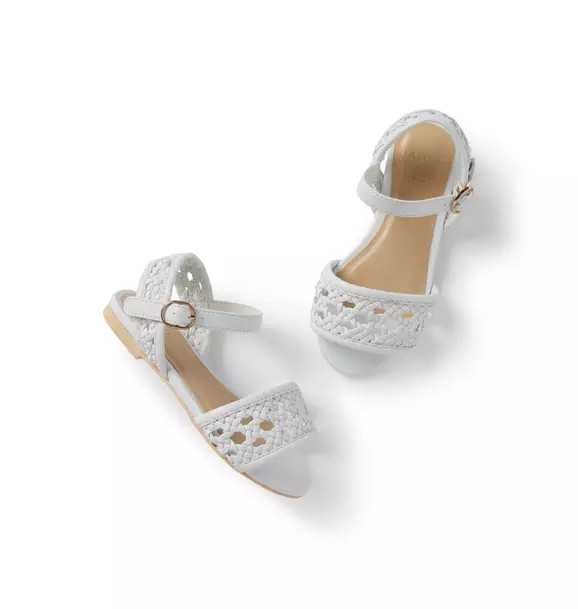 Basketweave Sandal | Janie and Jack