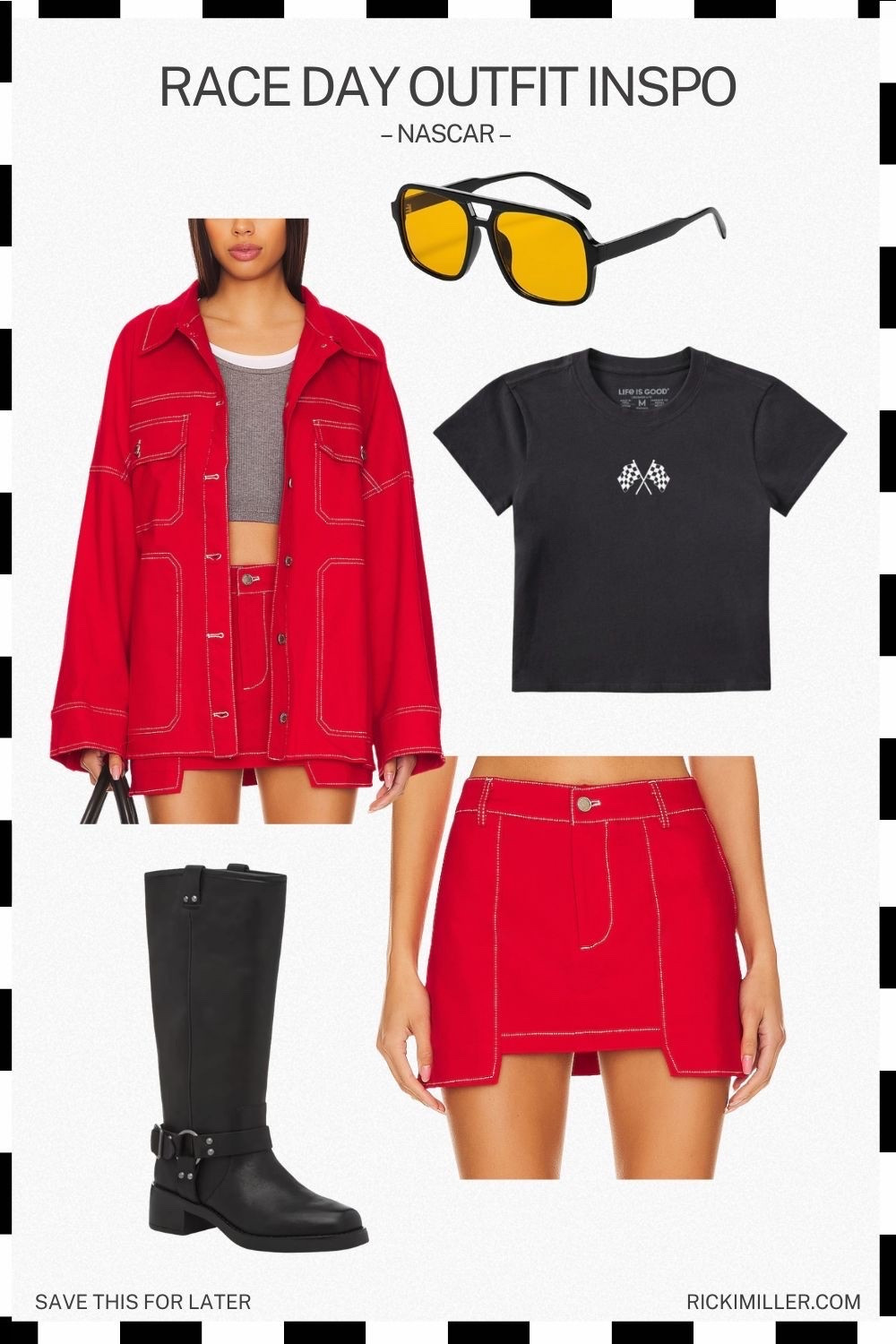 NASCAR race day outfit ideas! Formula 1 racing, Indy 500 race outfit inspo

#LTKgrwm #LTKootd

#LTKgrwm #LTKootd #LTKdayinmylife