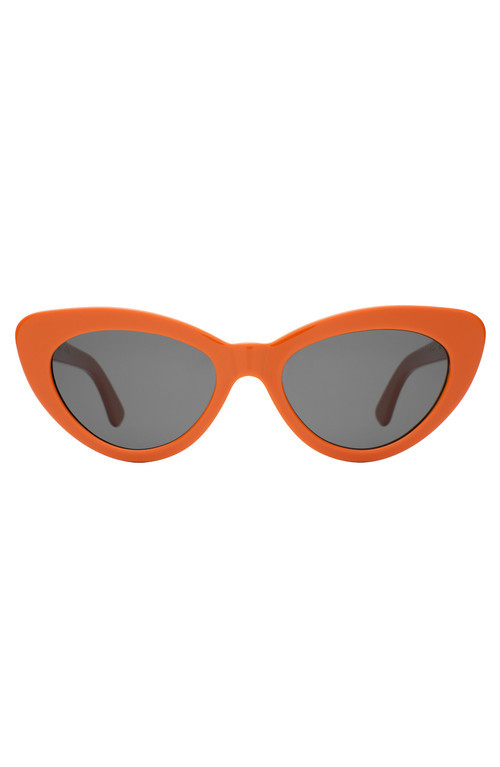 Illesteva Pamela Sunglasses in Aperol /Grey at Nordstrom | Nordstrom