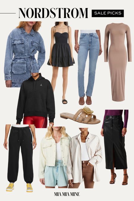 Nordstrom spring sale picks - save up to 40% off good American jeans, Nike sweatsuit, denim jackets, skims dresses, Sam Edelman slides and more 

#LTKfindsunder50 #LTKfindsunder100 #LTKsalealert
