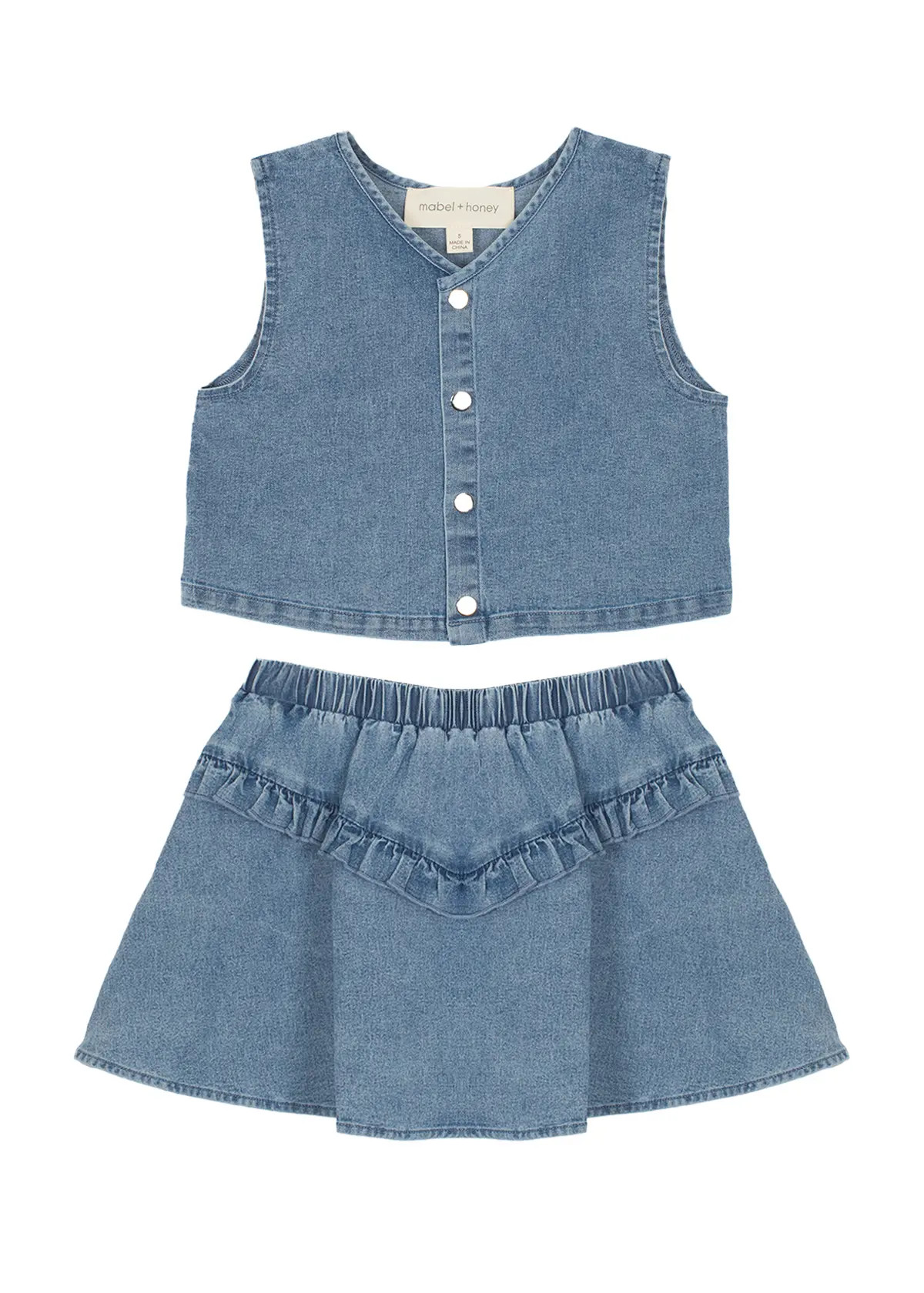 Zoey Denim Two Piece Dress Set (Women) | Nordstrom | Nordstrom