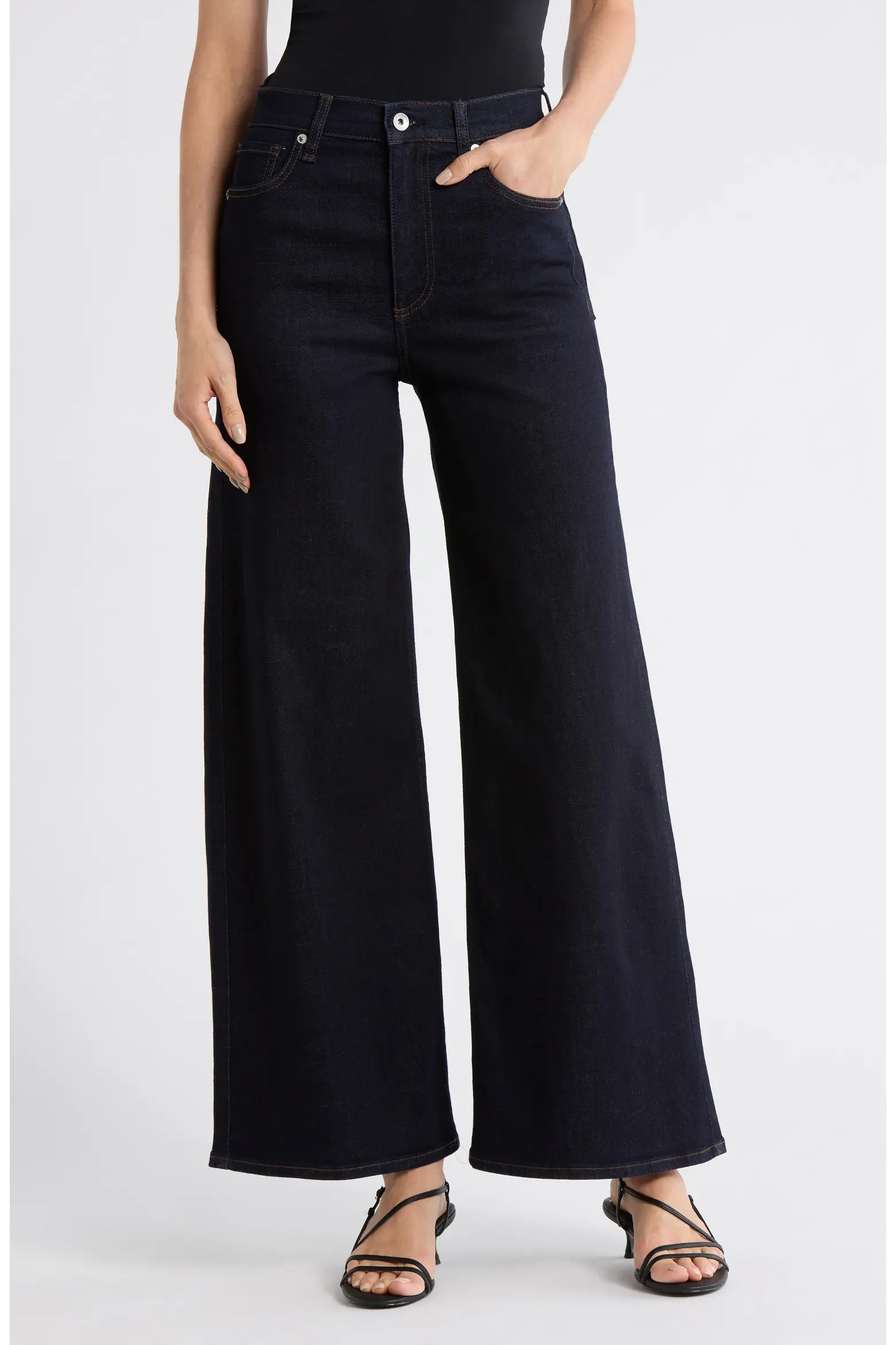 Serena High Waist Wide Leg Jeans (Women) | Nordstromrack | Nordstrom Rack