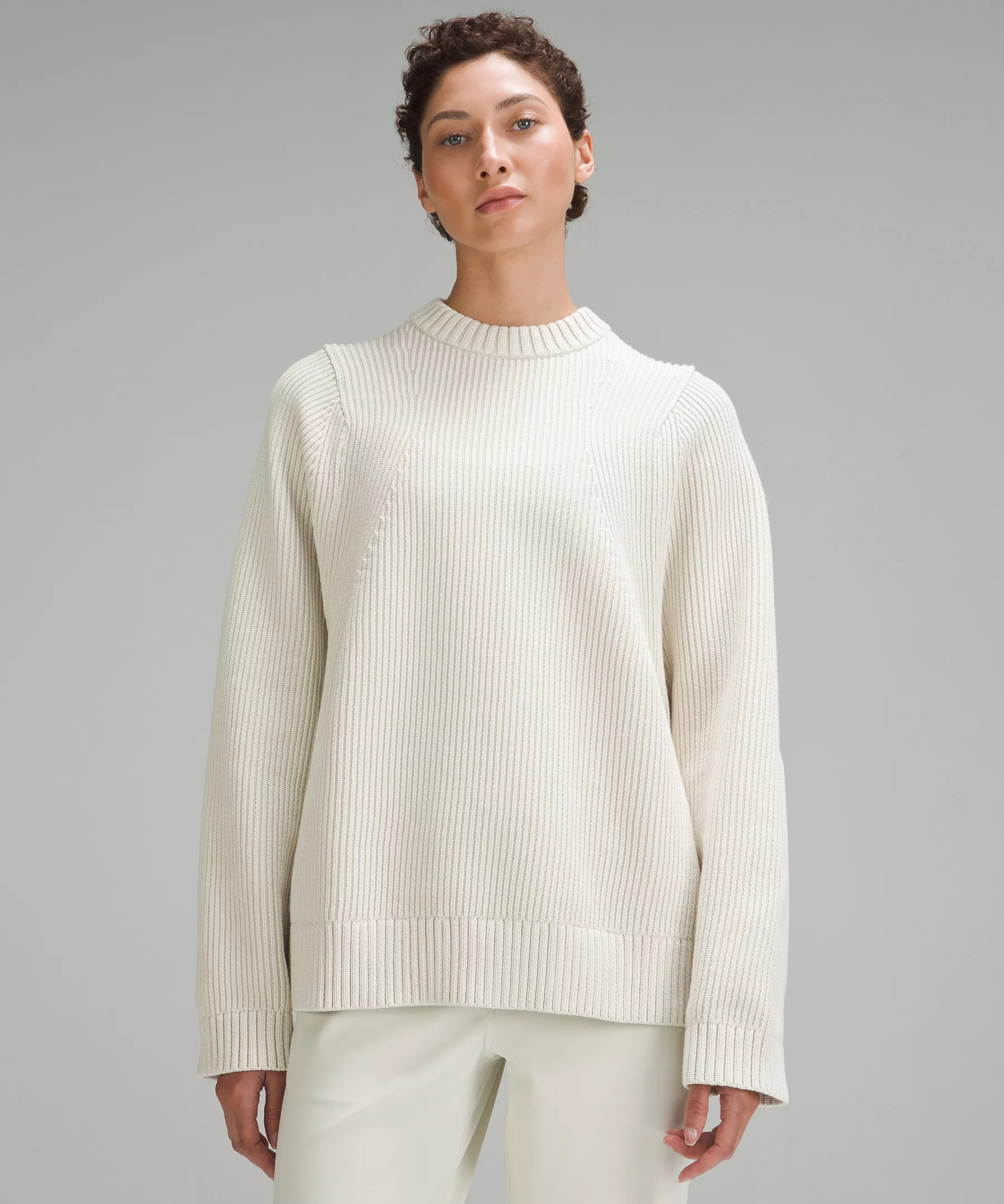 Cotton-Blend Crewneck Sweater | Lululemon (US)