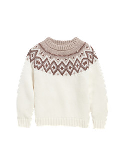 Fair Isle Raglan Sweater for Toddler Girls | Old Navy (US)
