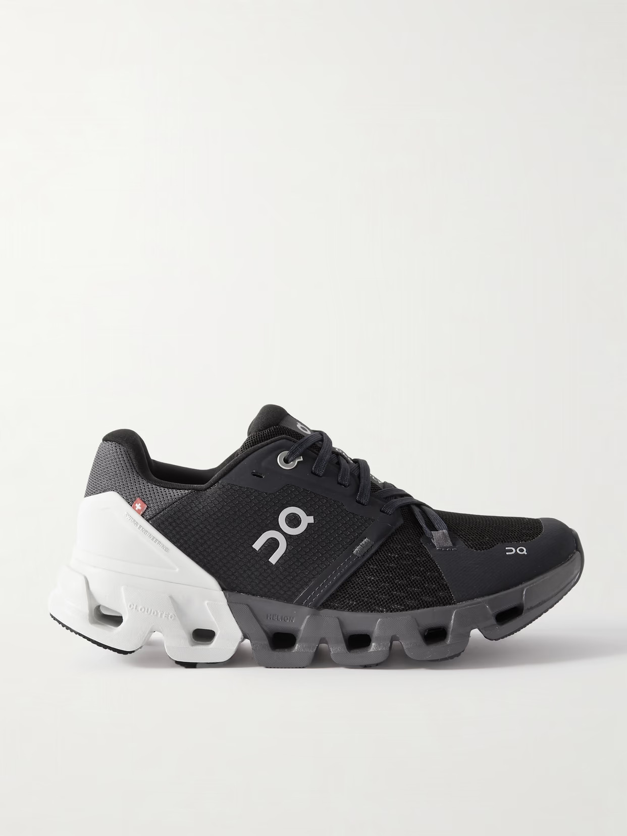 ON - Cloudflyer 4 Mesh And Rubber Sneakers - Black | NET-A-PORTER (UK & EU)
