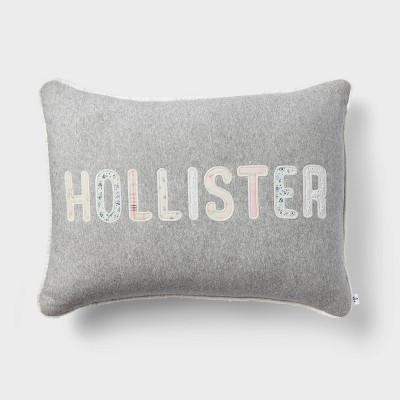 Patchwork Hollister Lumbar Decorative Bed Pillow Heathered Gray - The Hollister Collection at Target | Target