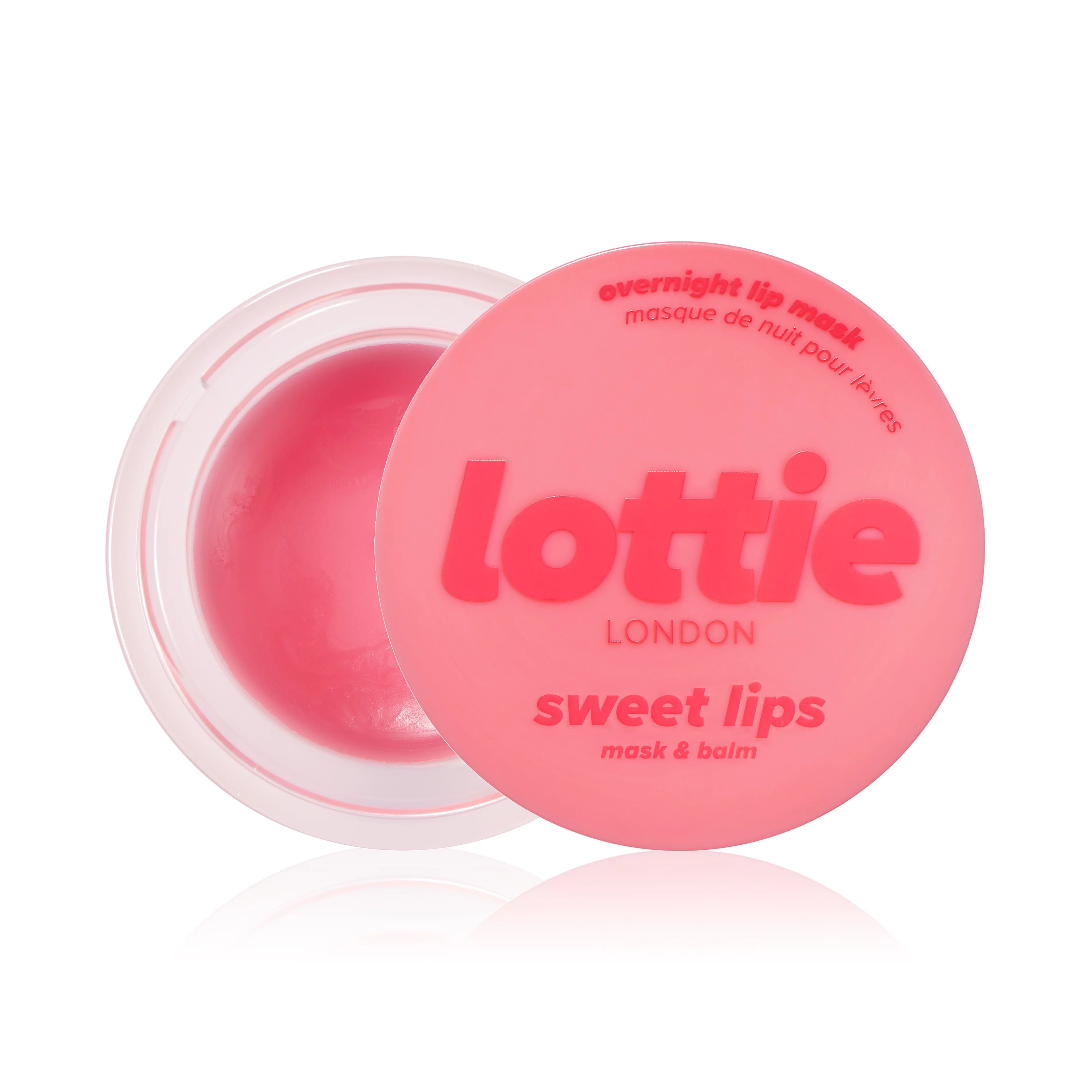 Lottie London Sweet Lips Overnight Lip Mask & Balm, Just Juicy - Walmart.com | Walmart (US)