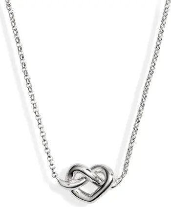 kate spade new york loves me knot mini pendant necklace | Nordstrom | Nordstrom Canada