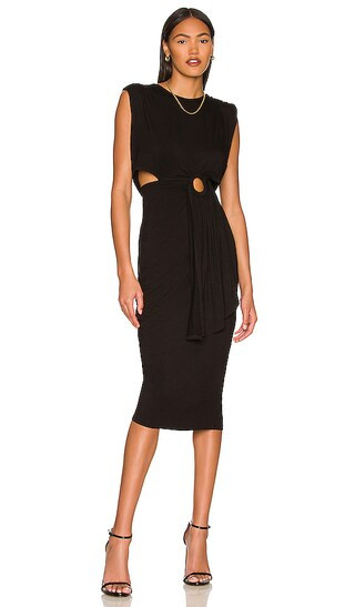 Peek My Interest Dress in Black | Revolve Clothing (Global)