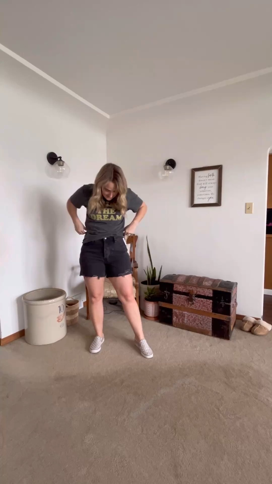 Summer shorts that elevate your style and actually cover your booty 
Wearing a size 12 in the denim shorts and a large in the green cargo style shorts 

#LTKMidsize #LTKSeasonal #LTKStyleTip