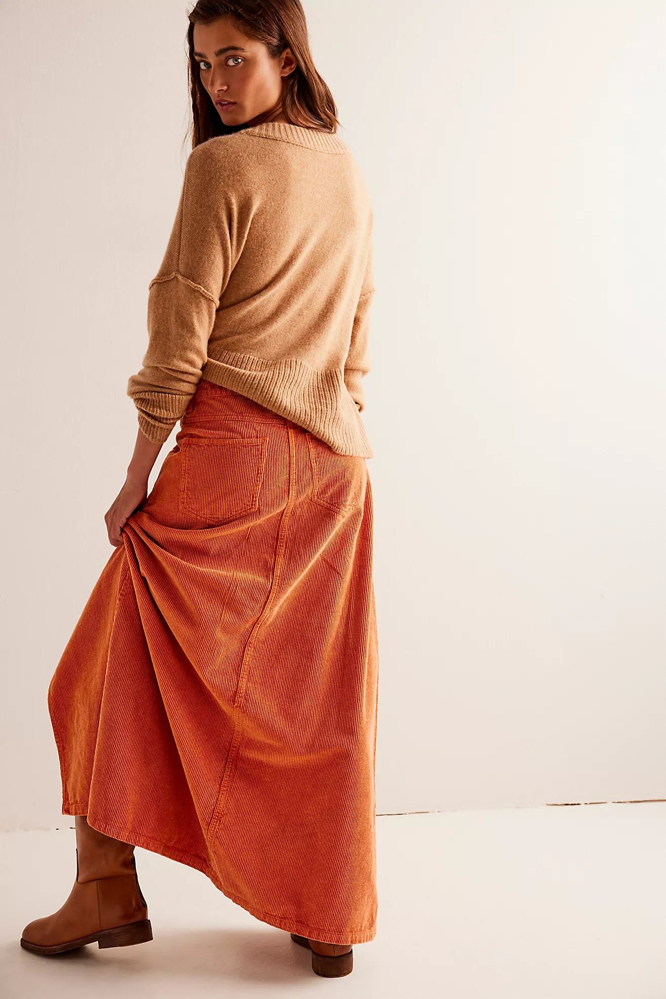 We The Free Come As You Are Cord Maxi Skirt | Free People (Global - UK&FR Excluded)