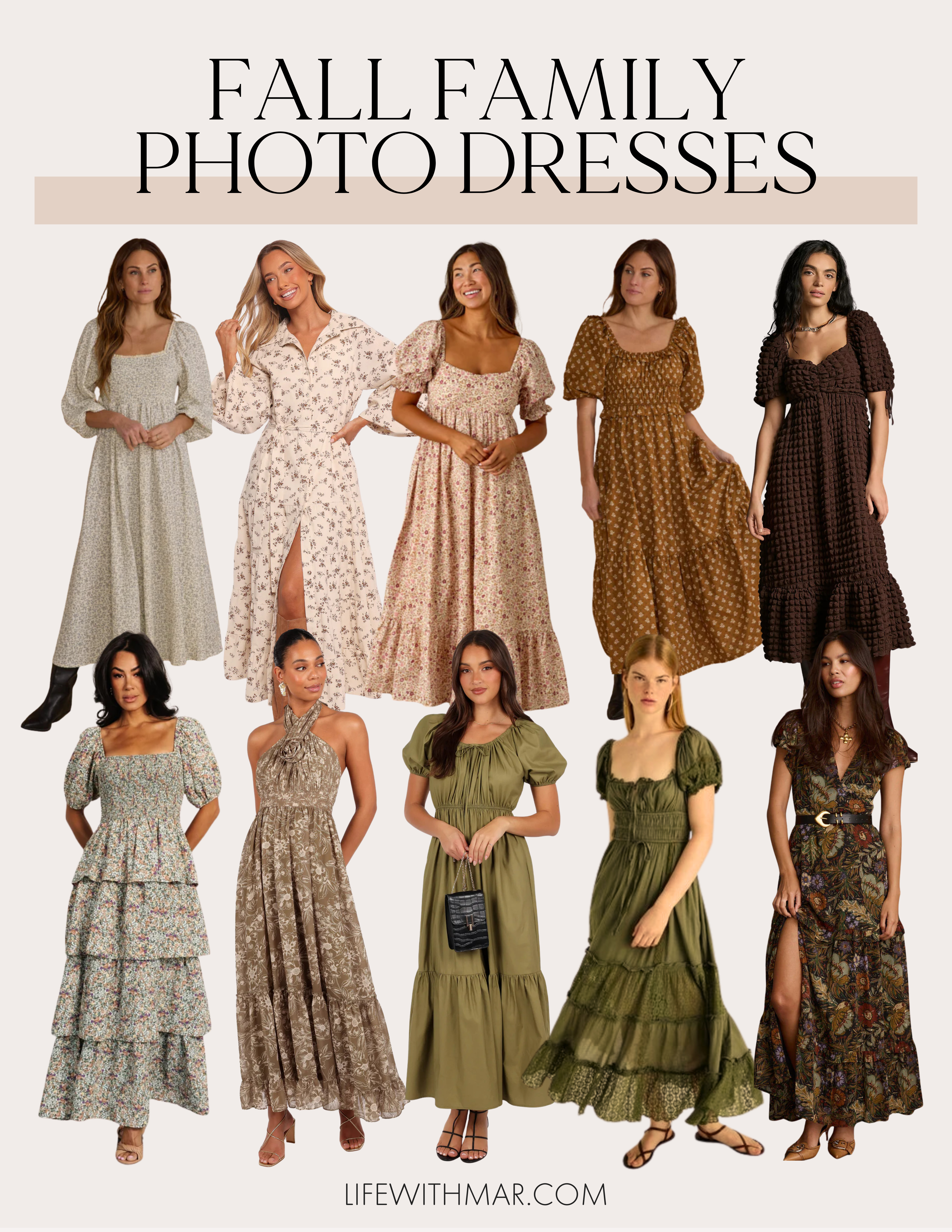Fall Family Photo Dresses | Fall Photoshoot Dresses | Fall Dresses | Fall Maxi Dresses | Fall Midi Dresses 

 #LTKSeasonal #LTKStyleTip #LTKFamily