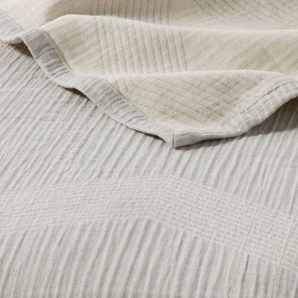 Stripe Matelasse Coverlet Gray - Project 62™ + Nate Berkus™ | Target