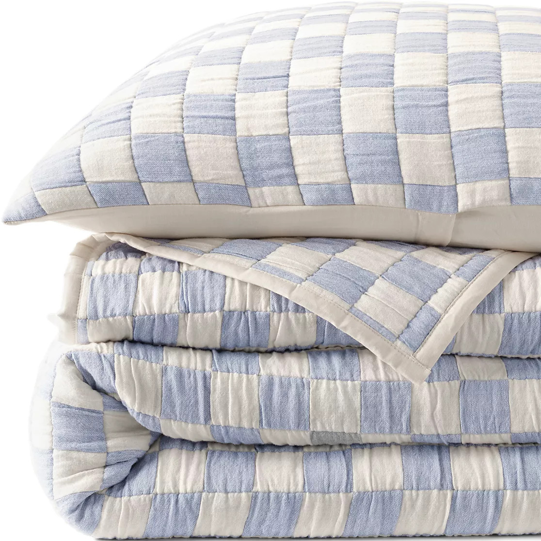 Jacquard Quilted Coverlet | Lands' End (US)
