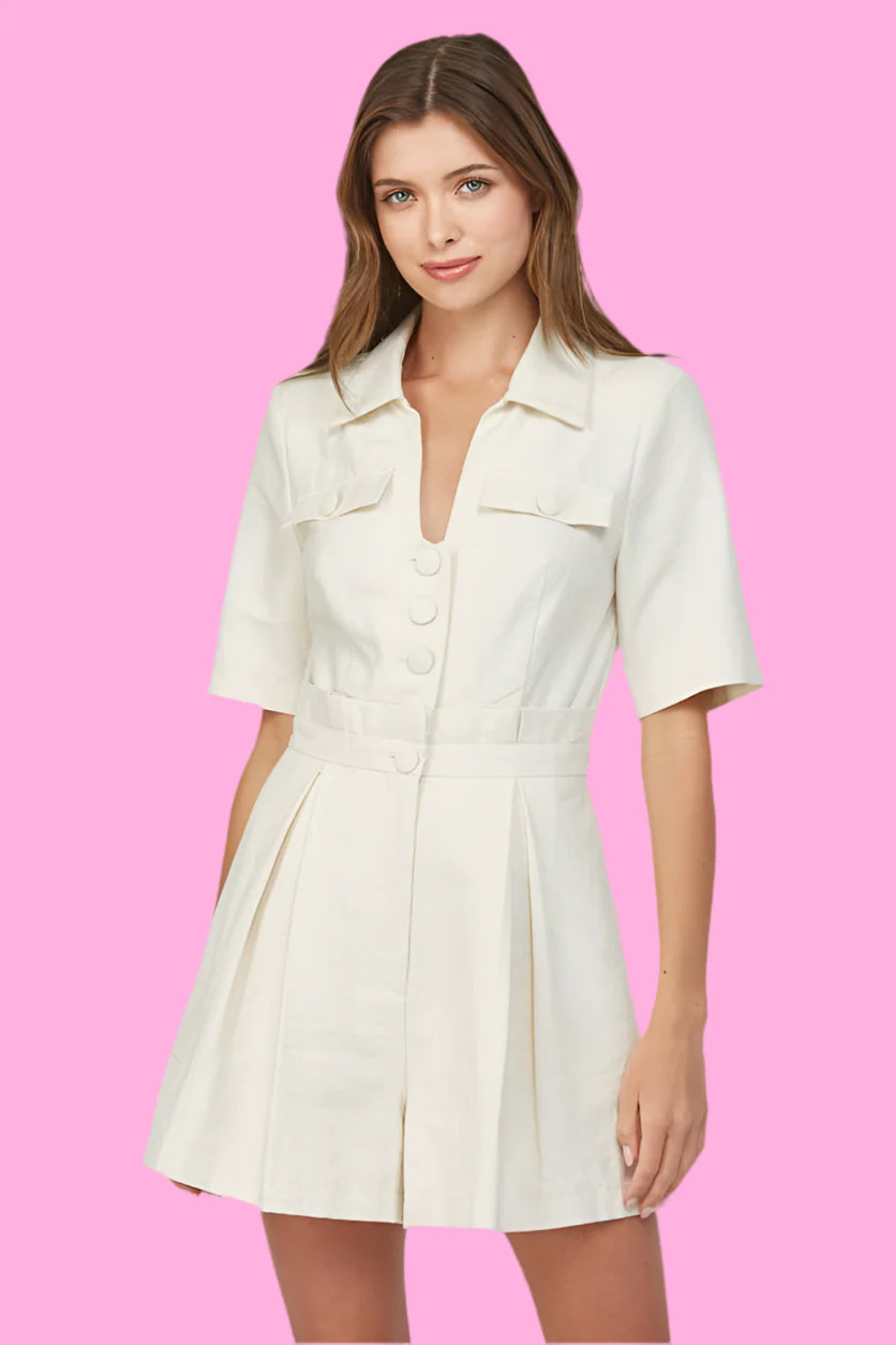 The Frankie Romper | Teggy French