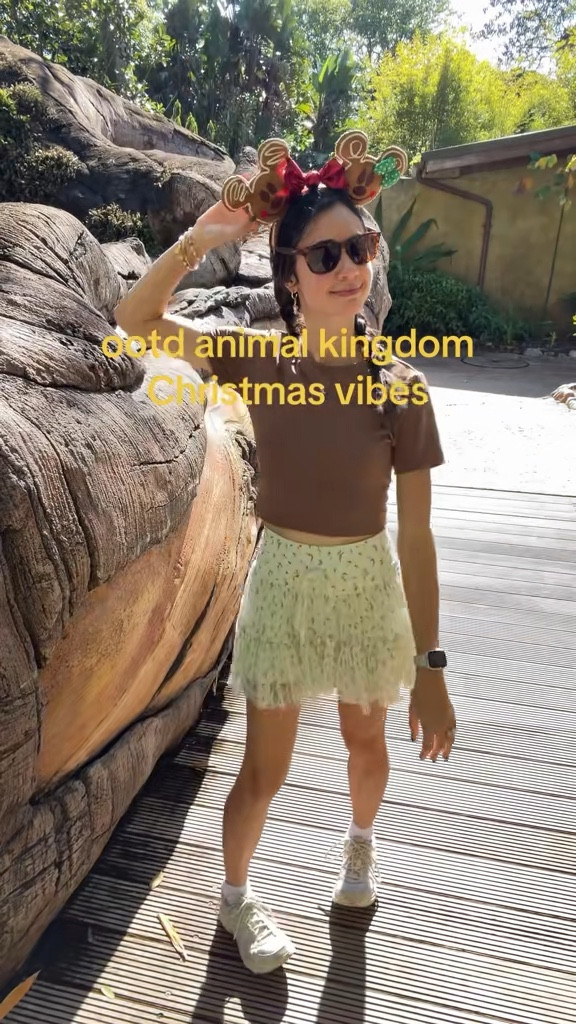 Christmas festive but make it animal kingdom and comfy. Popflex skorts sare always great. My favorite piece of clothing to wear to Disney, workout, errands, you name it.

#LTKootd #LTKGiftGuide #LTKHoliday