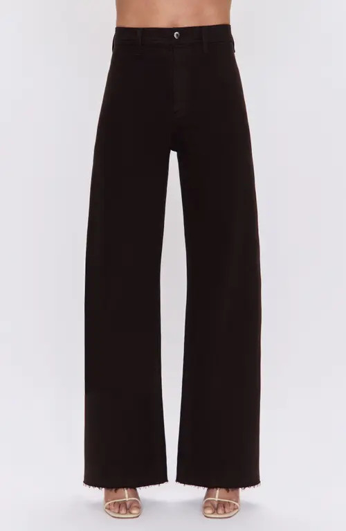 Pistola Penny Wide Leg Utility Jeans in Mocha at Nordstrom, Size 23 | Nordstrom