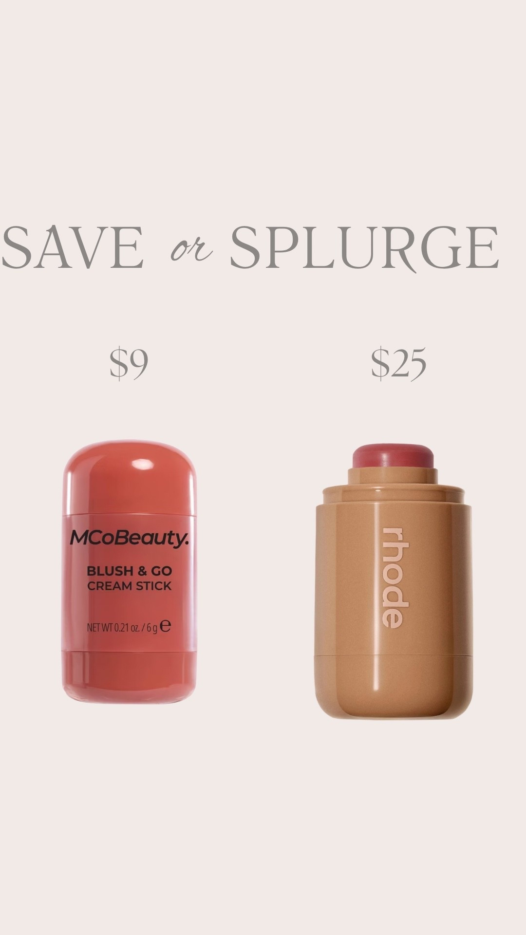 Save vs splurge 

#LTKmomlife #LTKBeauty