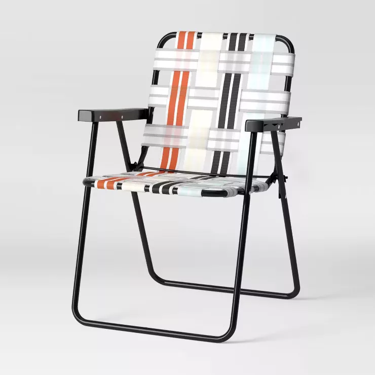 Web strap best sale folding chair