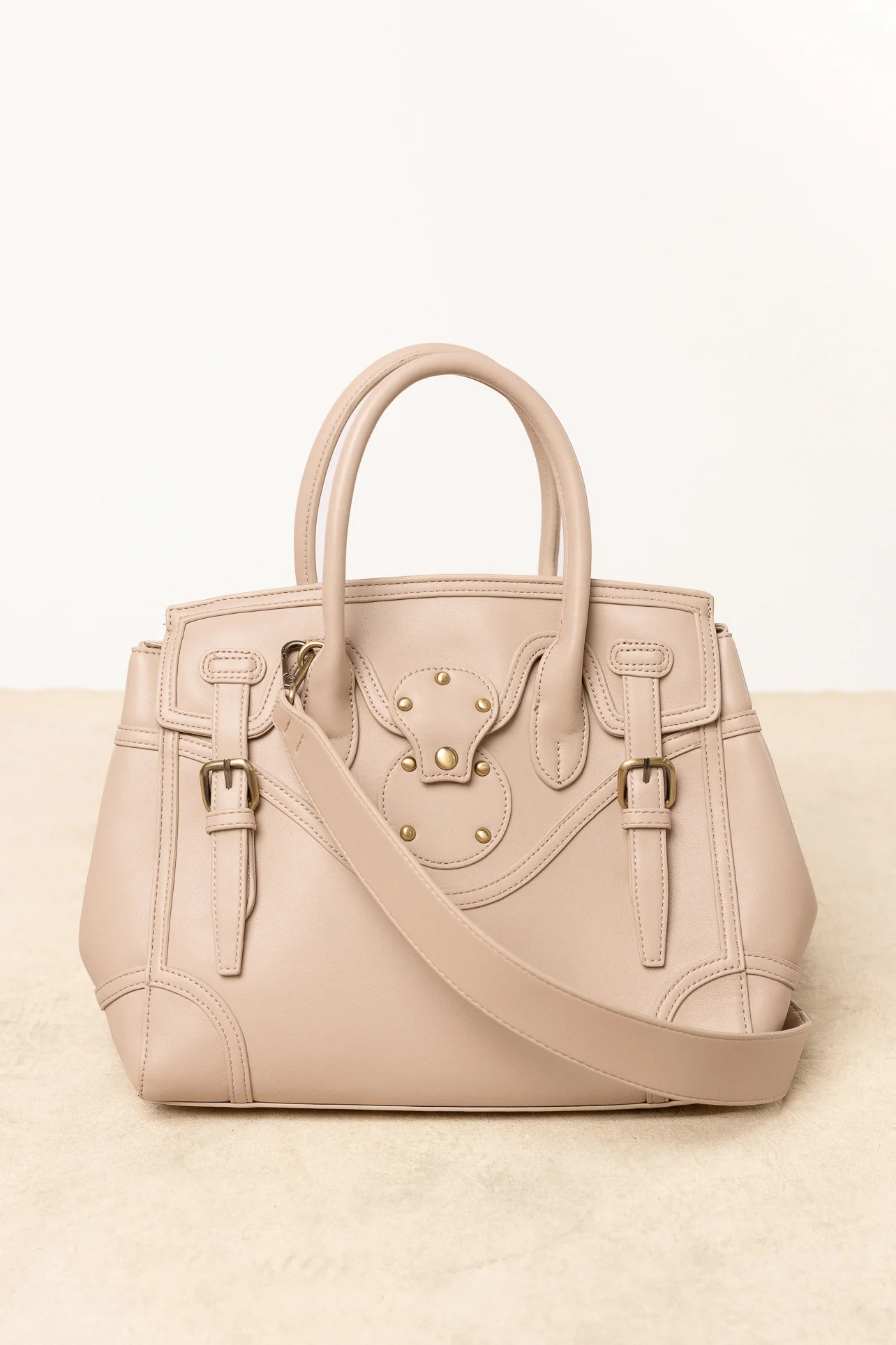 Olympia Handbag in Cream | Böhme US