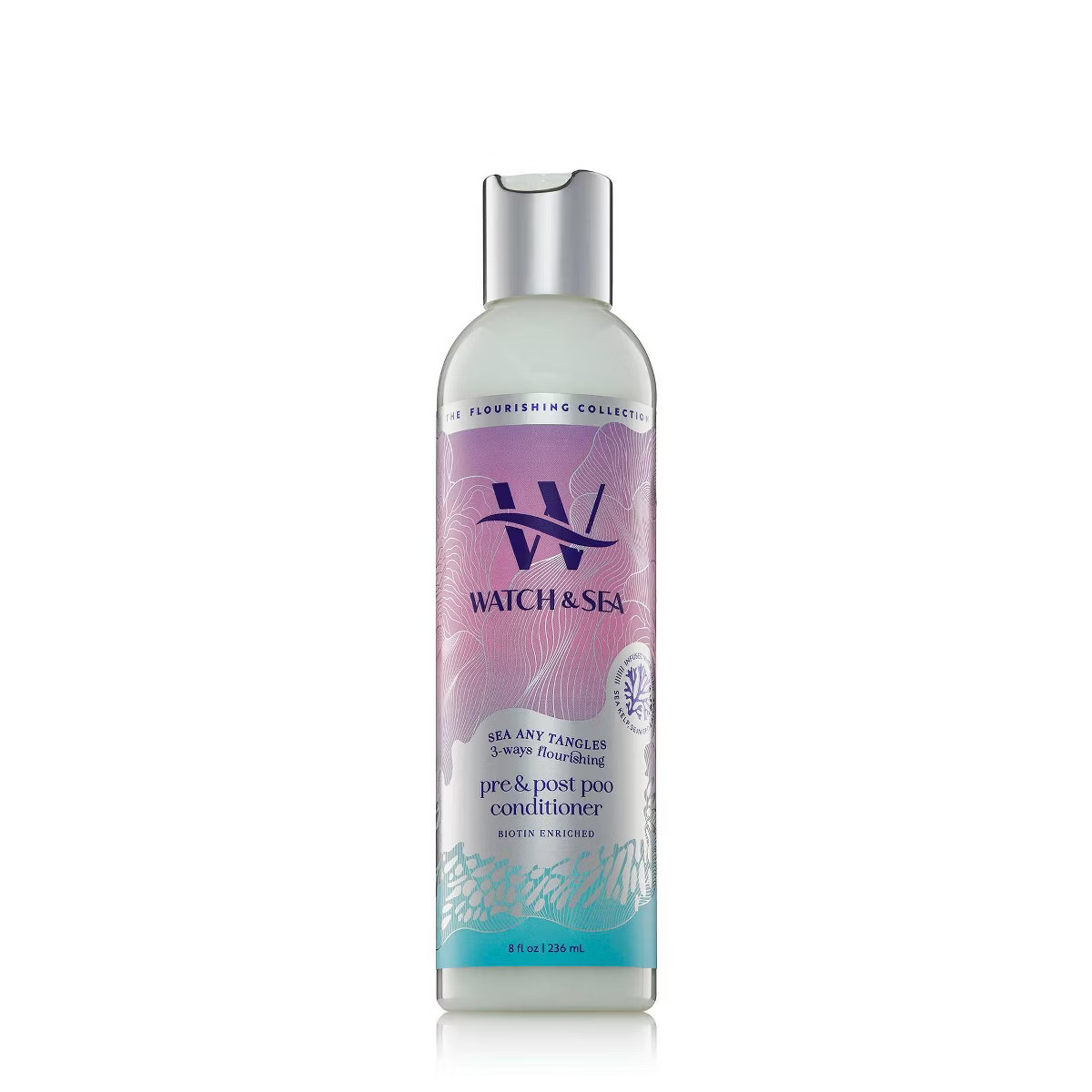 Watch & Sea Any Tangles Pre & Post Poo 3-Way Flourishing Conditioner - 8 fl oz | Target