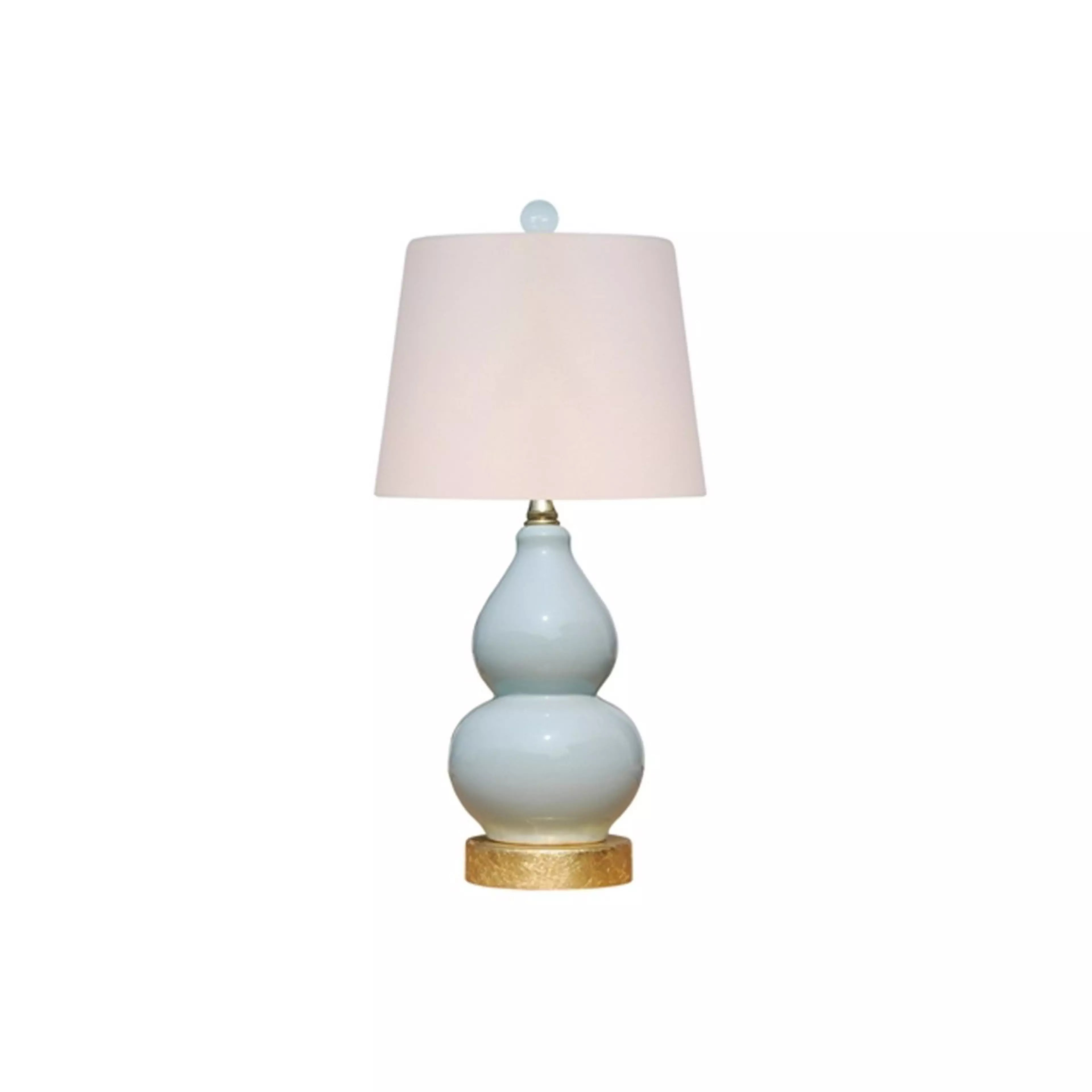 Double Gourd Lamp - Gold Leaf Base | Shades of Light