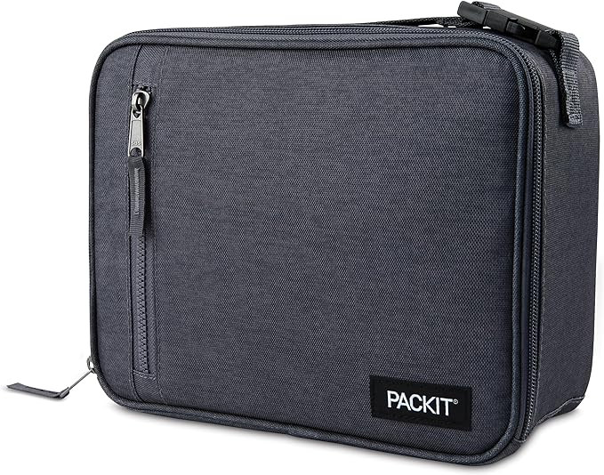 PackIt Freezable Classic Lunch Box, City Charcoal, Built with EcoFreeze® Technology, Collapsible... | Amazon (US)