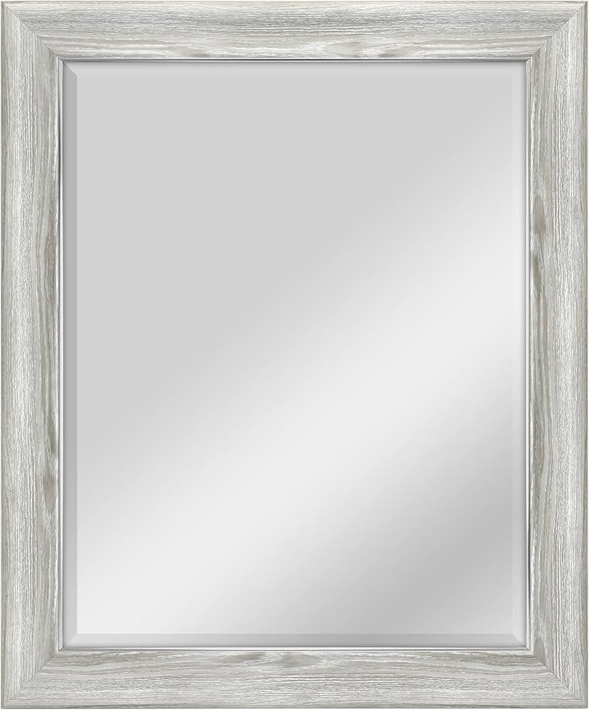 MCS Wall Mount 22x28 Inch Curvature, 27.5x33.5 Overall Size, Gray Woodgrain (66948) Mirror | Amazon (US)