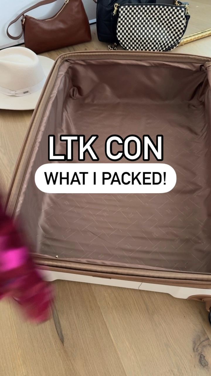 What I packed for LTK Con! 🩷 

#LTKFallSale #LTKSaleAlert #LTKCon