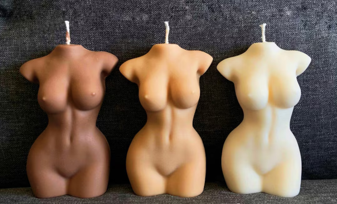 Female Body Candle | Etsy (US)