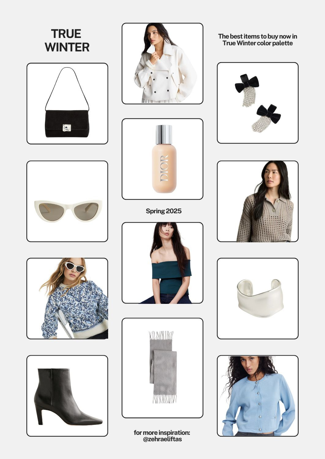 The best items to buy this Spring for True Winter color palette 

 #springfashion #TrueWinter #colorpalette #LTKSeasonal #LTKStyleTip