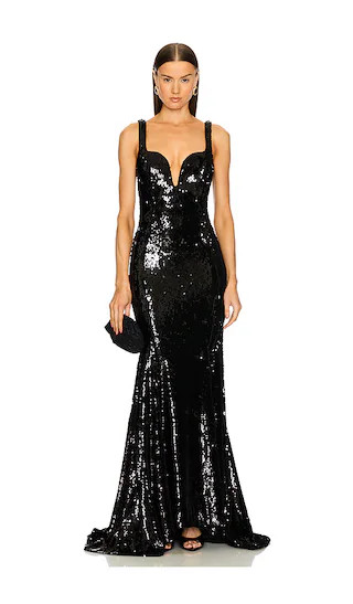 x REVOLVE Loren Gown in Black | Revolve Clothing (Global)