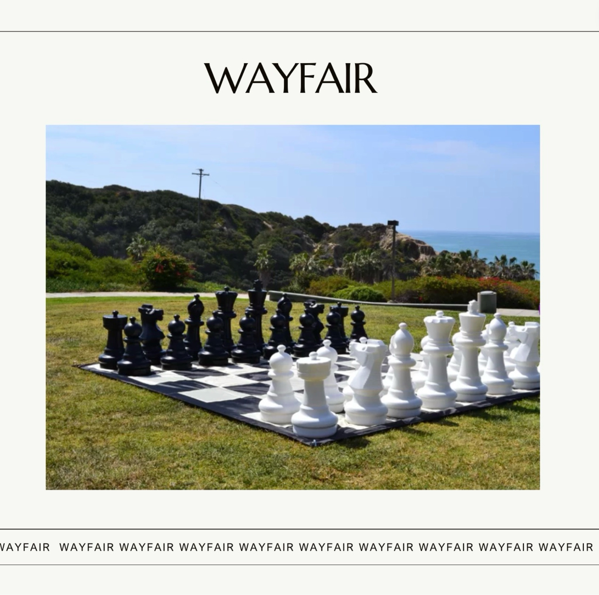 Giant Chess Set for Outdoors
Outdoor Parties
Outdoor Games
Backyard Games
Summer Must Haves 
Outdoor Must Haves 

#LTKSaleAlert #LTKHome