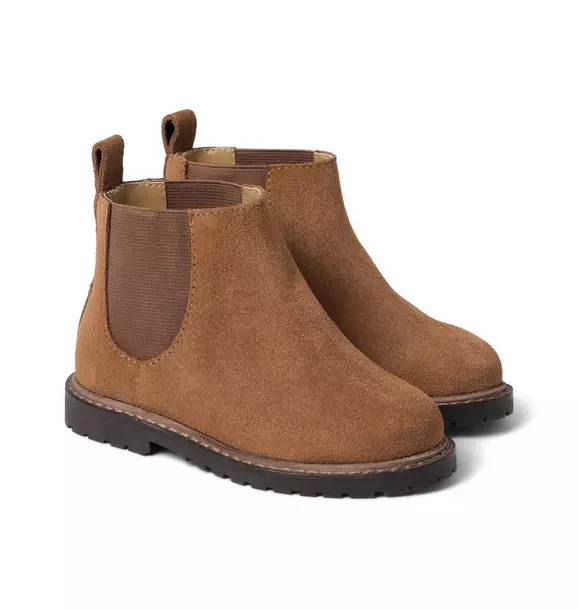 The Suede Chelsea Boot | Janie and Jack