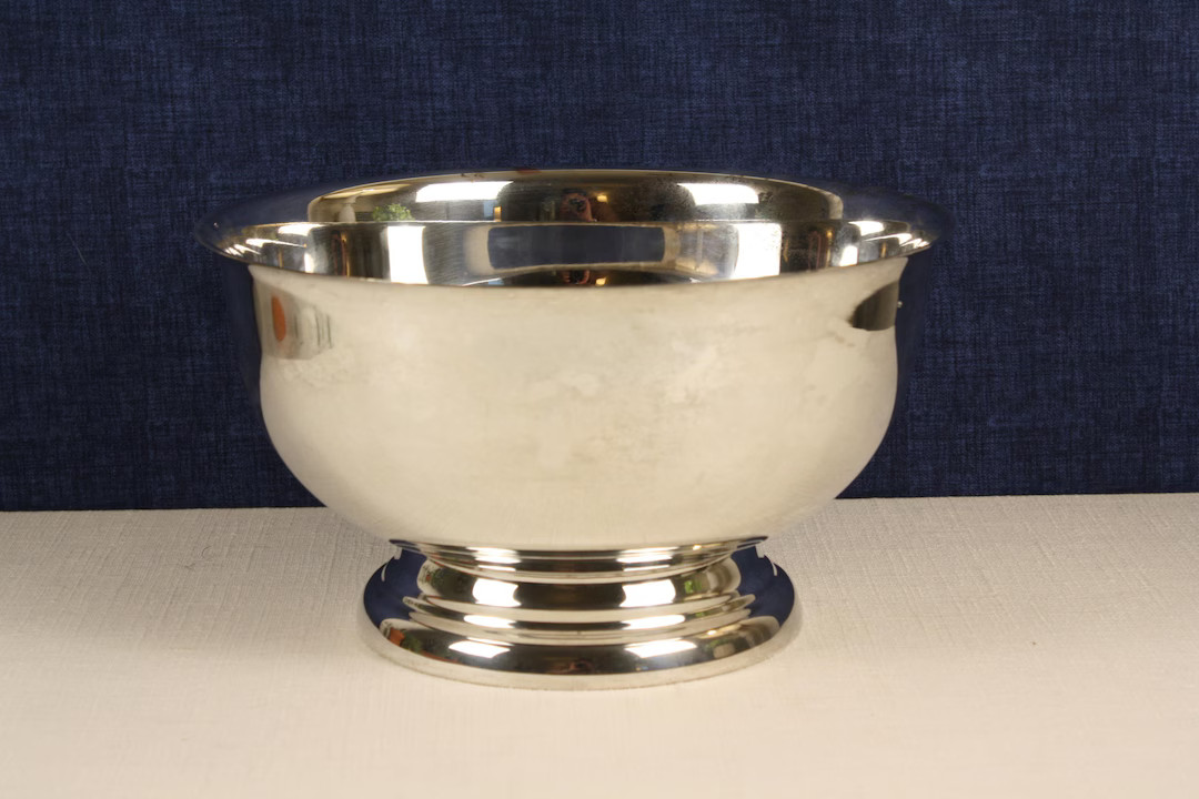 Vintage Paul Revere Style Silverplated Bowl - Etsy | Etsy (US)
