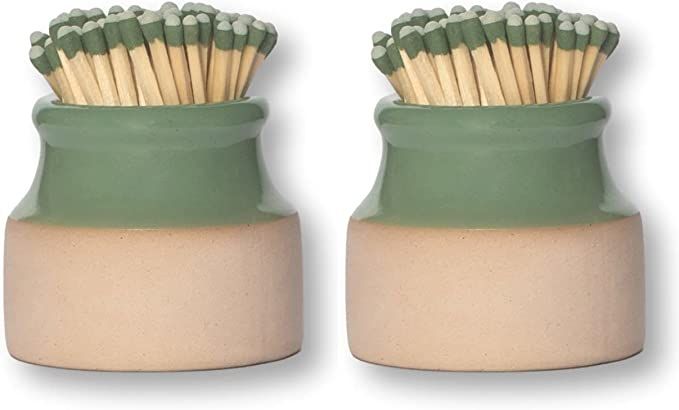 Demi's Home Match Striker - Set of 2 - Green - (Matches Not Included) | Amazon (US)