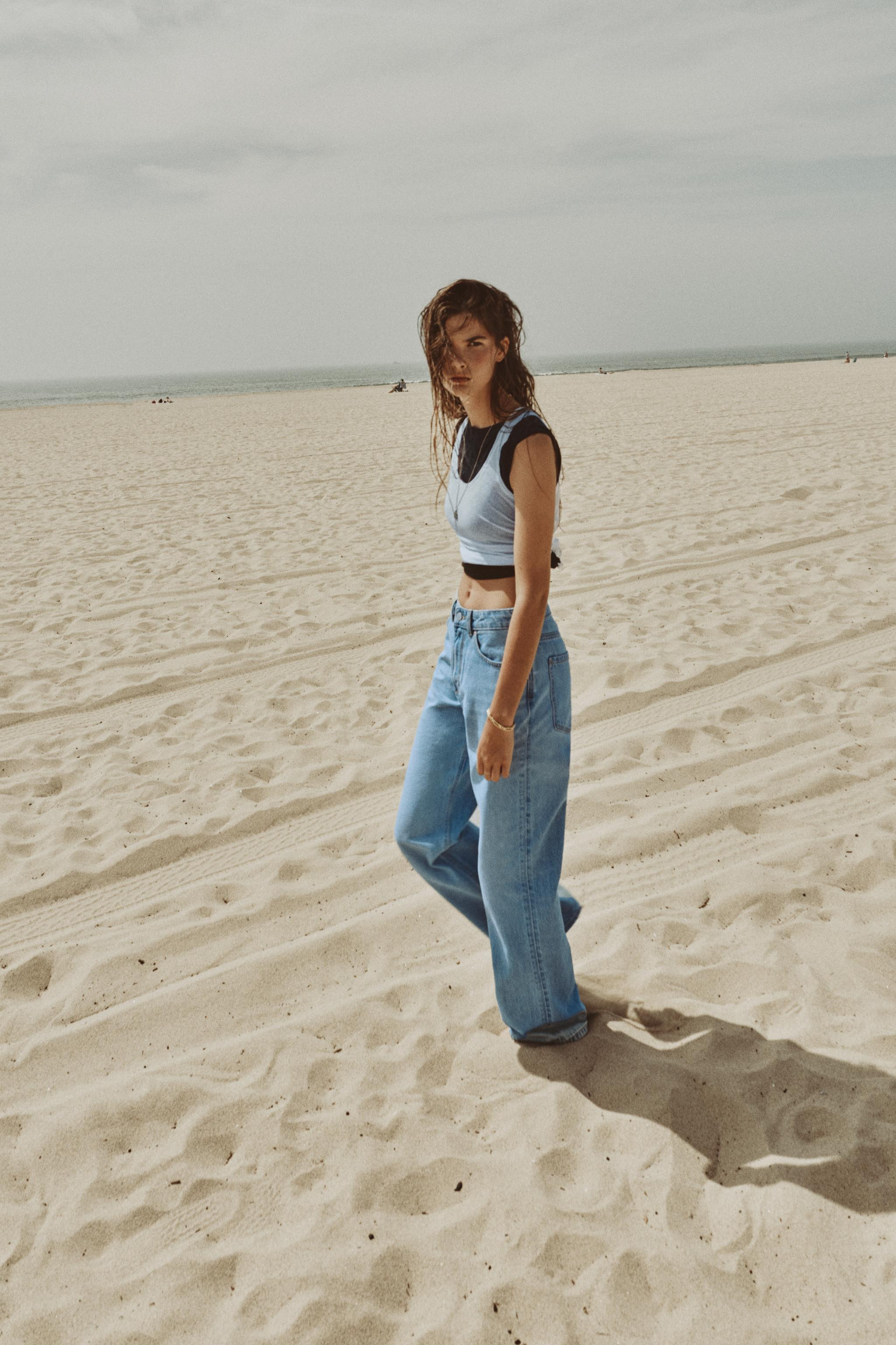 Z1975 HIGH WAIST STRAIGHT LONG LENGTH JEANS | Zara US