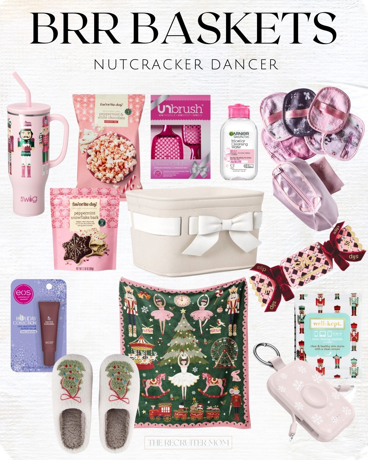 Nutcracker Brr basket - great for girls dancing this year with snacks, comfy slippers and all the after stage makeup essentials 

#LTKSeasonal #LTKHoliday #LTKGiftGuide