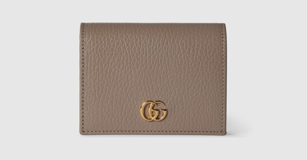 Gucci - Bi-color GG Marmont small wallet | Gucci (US)