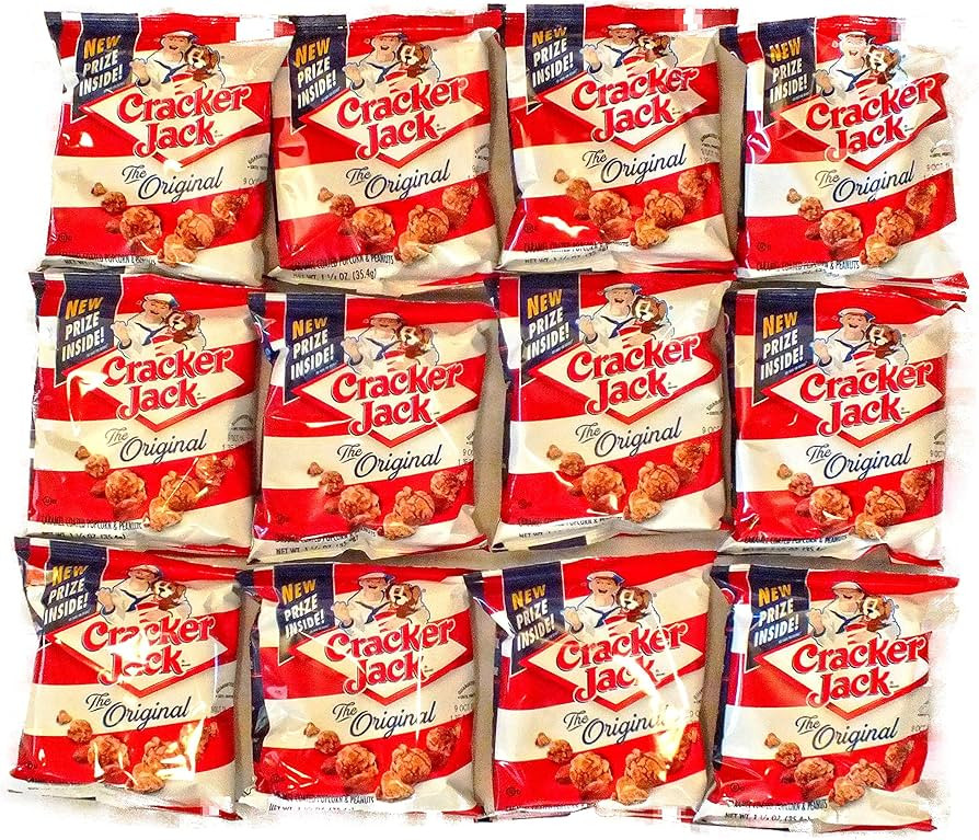 Cracker Jacks Fun Snack Pack bundle - 1.25 oz. bags (12 Count) | Amazon (US)