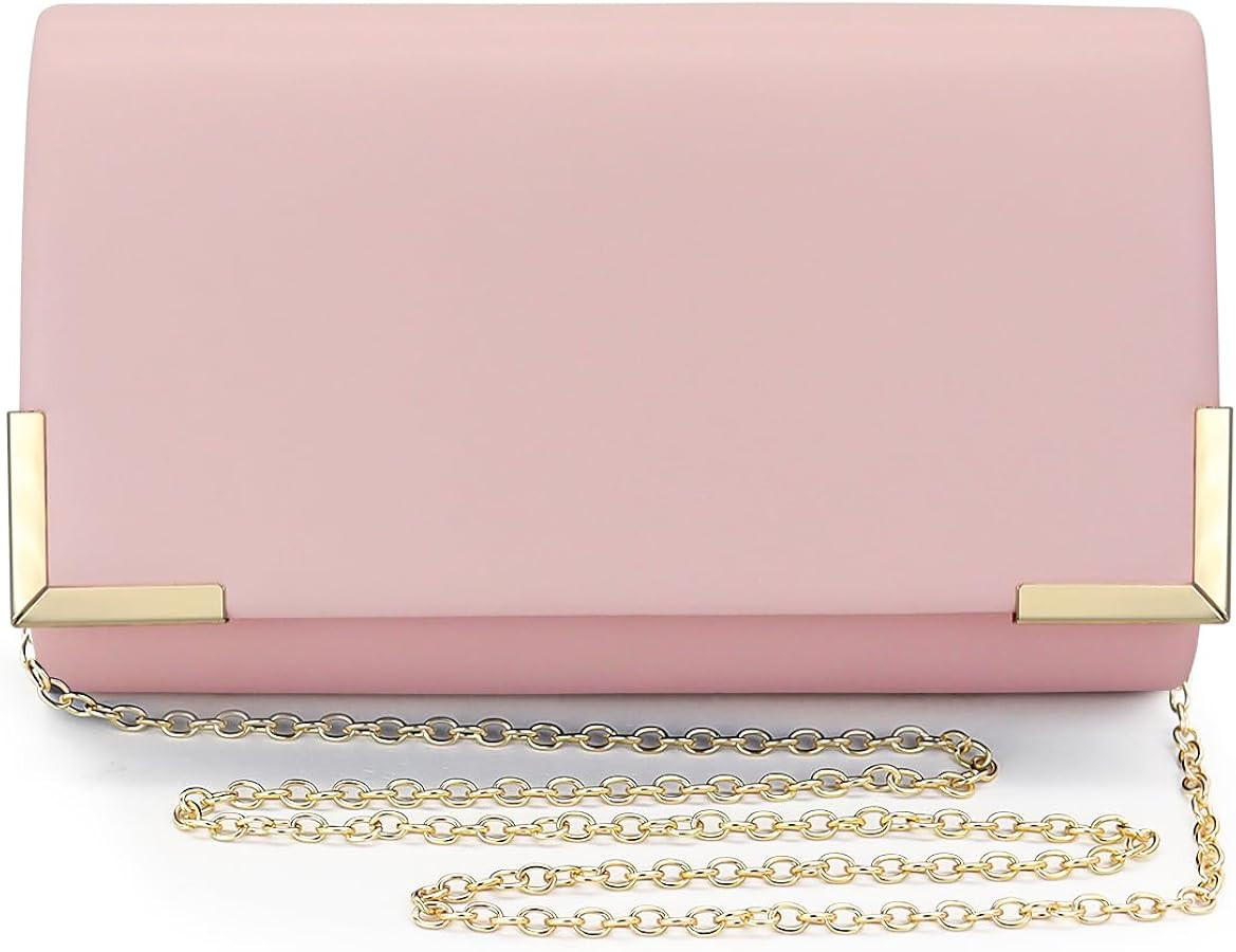 FuninCrea Clutch Purses for Women Elegant Evening Bag with 100cm Removable Chain, Flapover Should... | Amazon (CA)