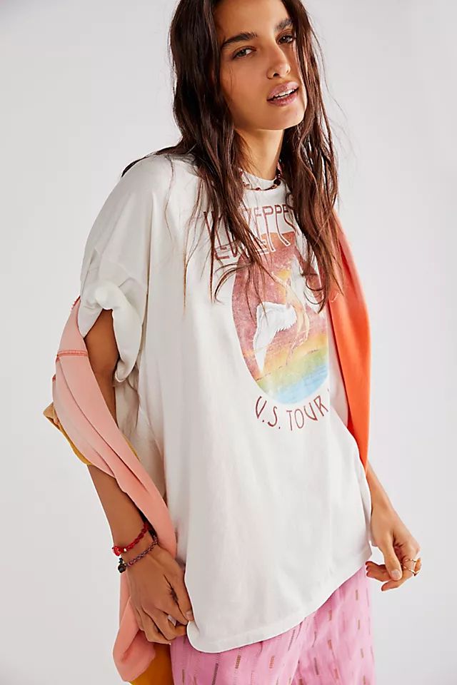 Led Zeppelin 1975 Tour Tee | Free People (Global - UK&FR Excluded)