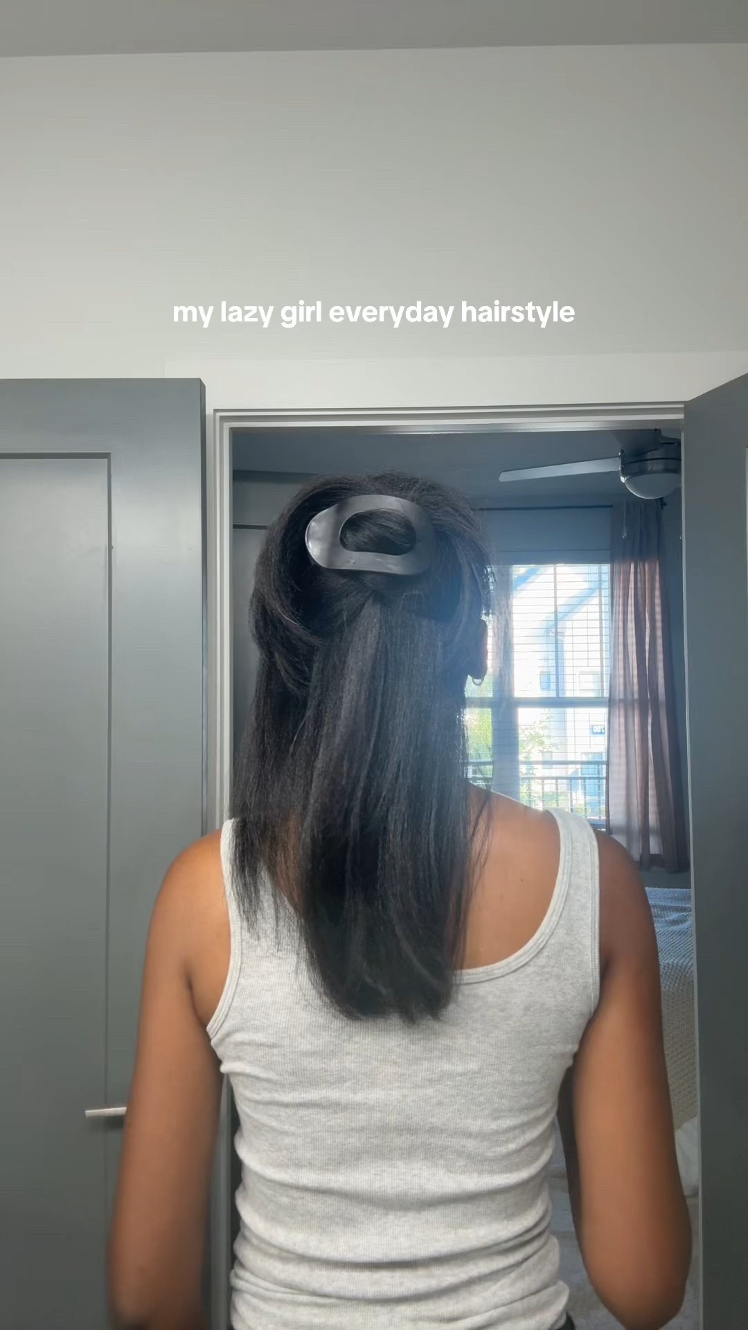 Lazy Girl Natural Hair Claw Clip Half Up Half Down Hairstyle #Clawcliphairstyles #blackgirlhairstyles #naturalhairstyles #everydayhairstyles

#LTKBeauty