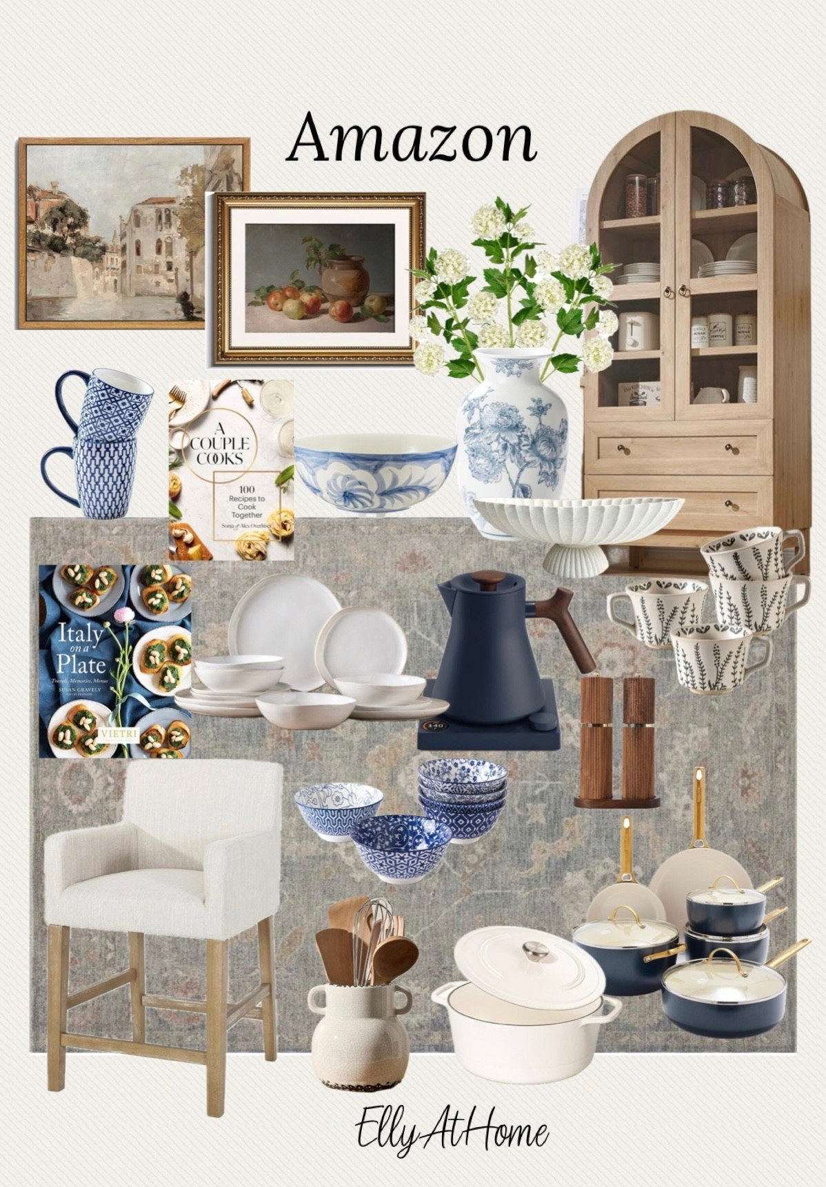 Amazon home kitchen new finds and favorites! Shop right now, cabinets, stool, kitchen accessories, artwork, vase and more! Free shipping. 

#LTKHome #LTKSaleAlert