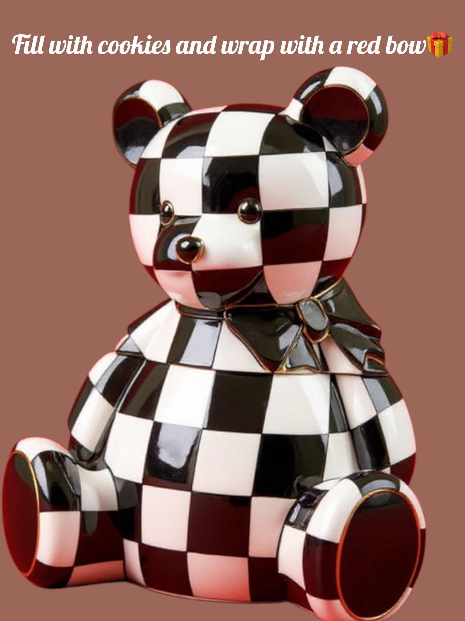 McKenzie-Childs cookie jar, Nutella cookies inside, red bow on top. If this doesn’t say I give great gifts, I don’t know what does🎁

#LTKGiftGuide #LTKHoliday