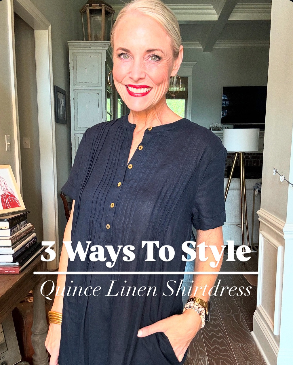 One dress, three ways—your fall wardrobe just got a whole lot more versatile ✨

1️⃣ Classic Fall: Suede brown boots and elegant statement jewelry make this Quince Linen Shirtdress the ultimate autumn staple. Effortlessly chic!

2️⃣ Casual Vibes: Throw a white cardigan over the shoulder, add pops of color with ballet flats and a beaded necklace for a laid-back yet stylish look.

3️⃣ Cozy Elegance: Button up the cardigan and layer up your necklaces, same ballet flats, and a woven handbag to tie it all together. This is fall layering at its finest.

Which look is your fave? 



#LTKFindsUnder100 #LTKOver40 #LTKSeasonal